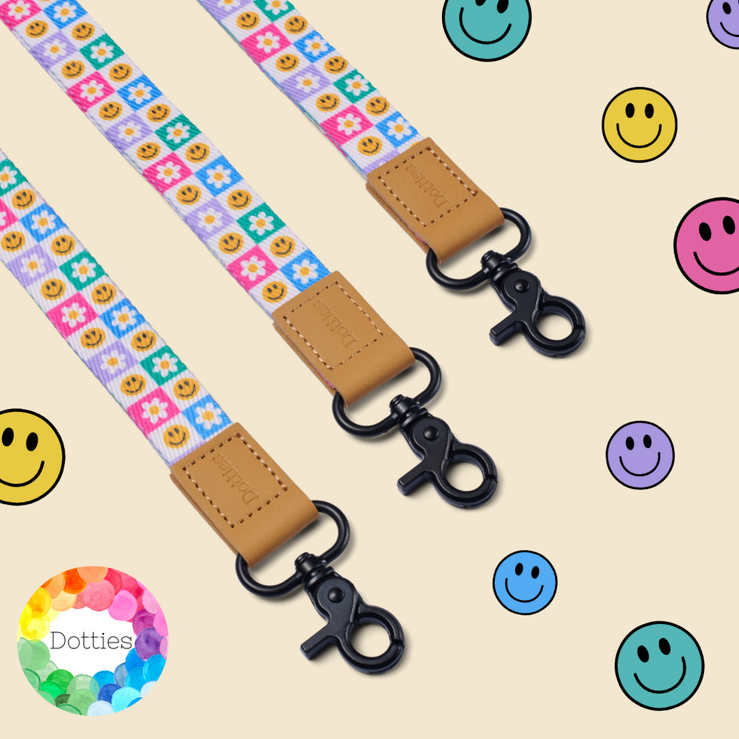 Happy Vibes Lanyard